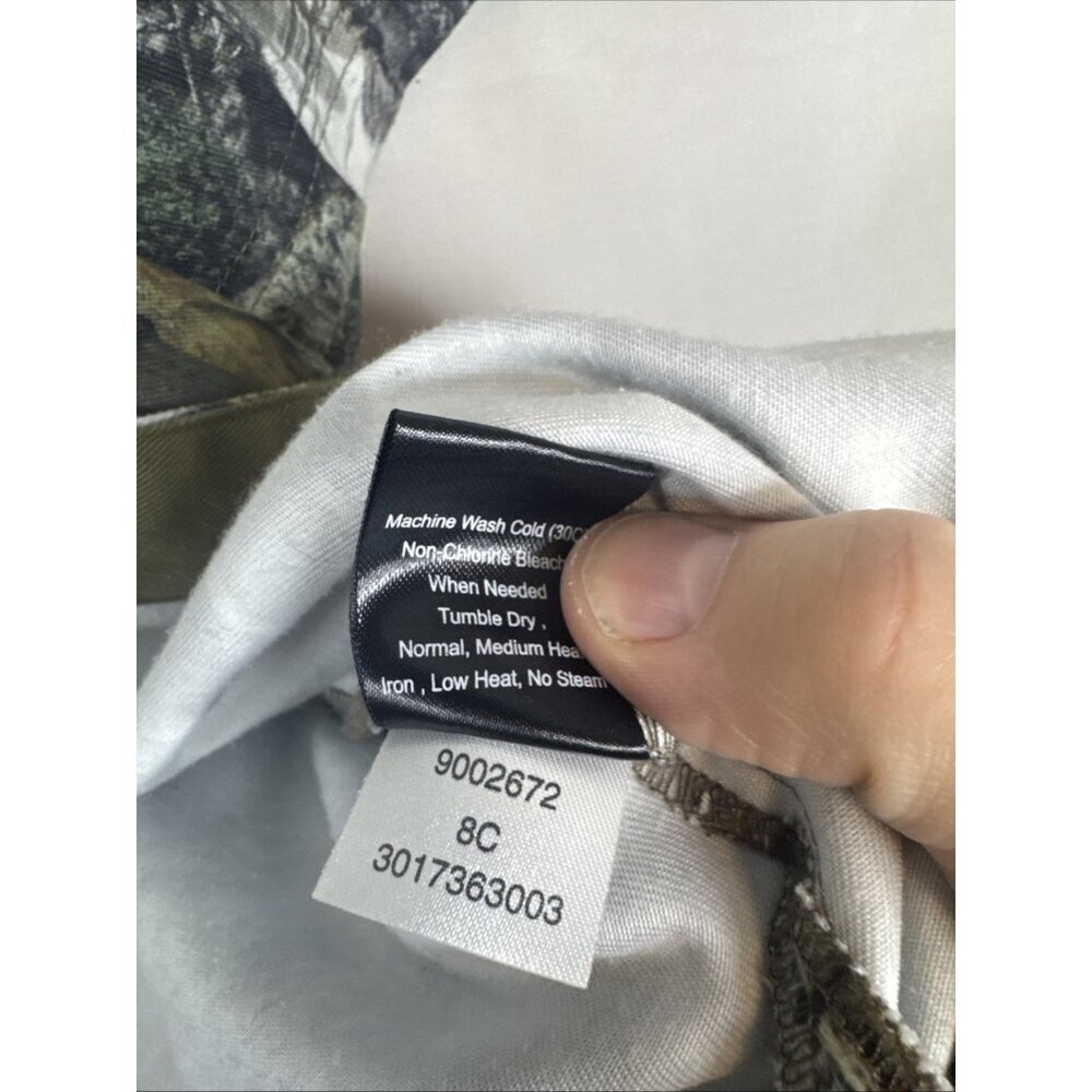 Browning RealTree Camo Hunting Button Shirt M Mesh Lined Embroidered Buck Logo - Picture 7 of 7